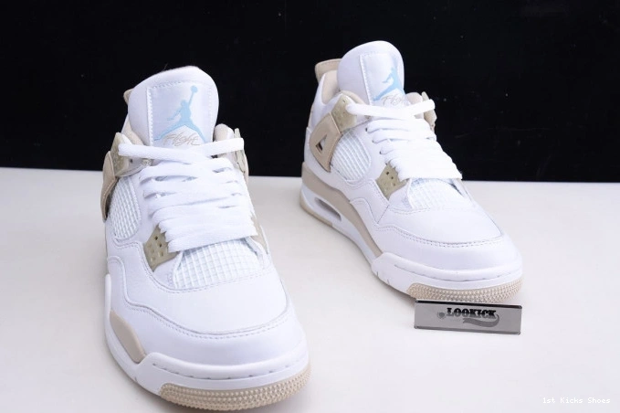 1st Kicks Shoes HighQuality Jordan Retro 1042 4 487724- Sand 2017 1113